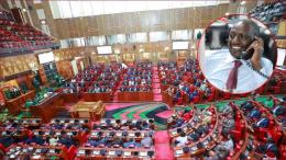 Kikuyu MP Kimani Ichung'wah denied claims that President William Ruto was contacted during the Finance Bill 2026 debate.